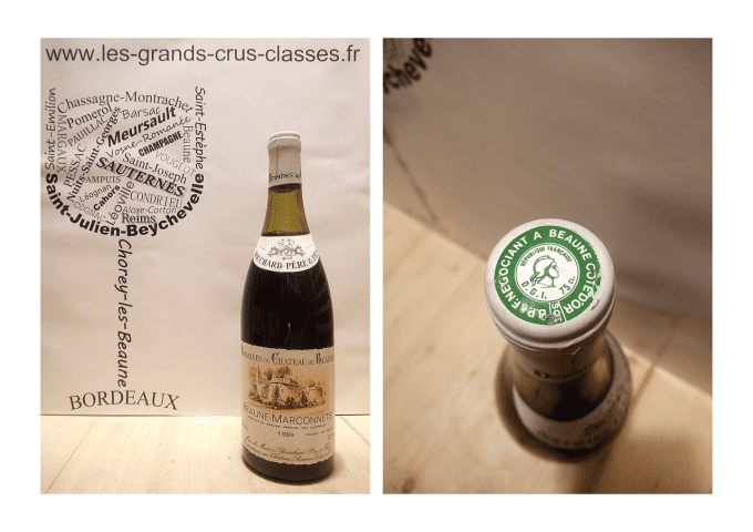 Beaune Marconnet 1985 - Domaines du Château de Beaune - Bouchard Père et Fils