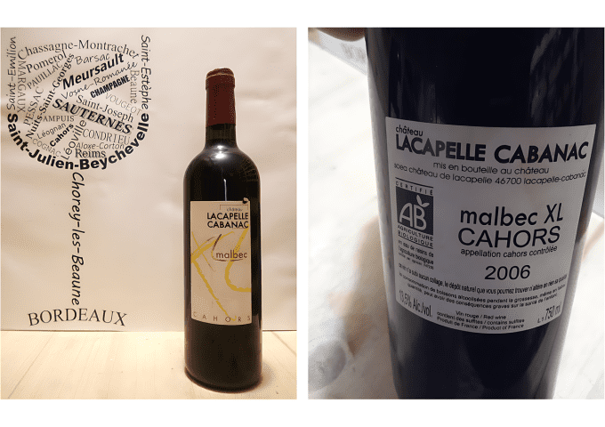 Cahors 2006 - Malbec XL - Château Lacapelle Cabanac