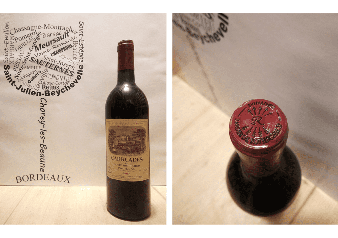 Carruades de Lafite Rothschild 1987