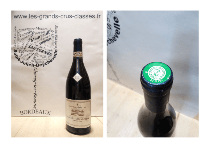 Charmes-Chambertin Grand Cru 2001 - Bouchard Aîné et Fils