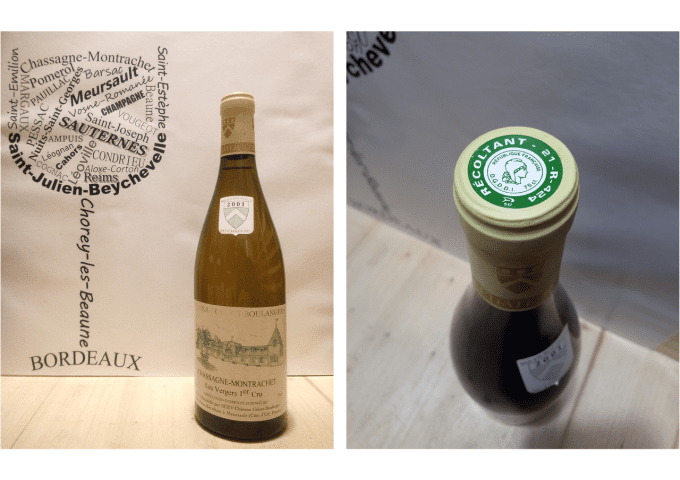 Chassagne-Montrachet 1er Cru 2001 - Les Vergers - Château Génot-Boulanger