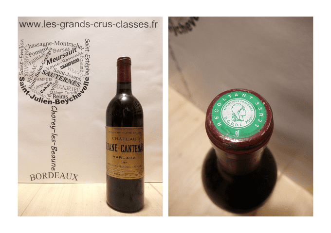 Château Brane Cantenac 1989