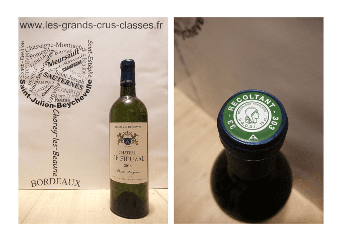 Château de Fieuzal 2014 - blanc