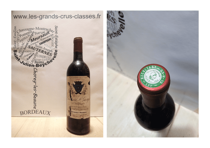 Château Saint-Georges Côte Pavie 1990