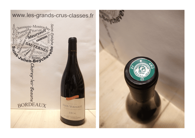 Clos de Vougeot 2014 – Daniel Duband