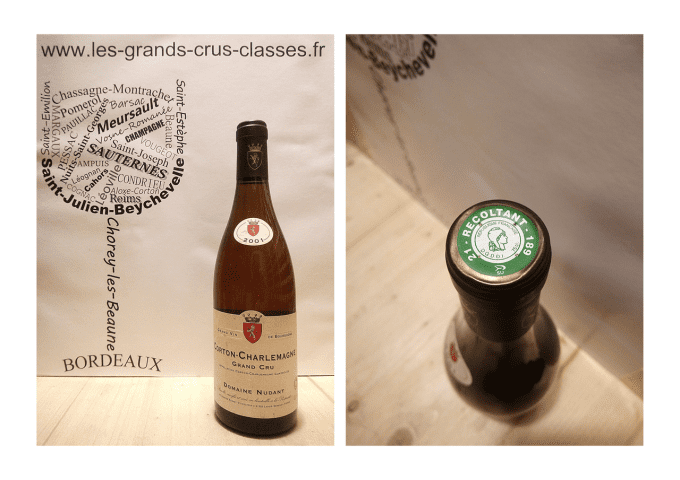 Corton-Charlemagne Grand Cru 2001 – Domaine Nudant