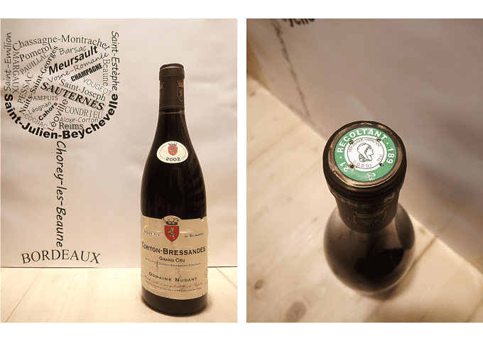 Corton-Bressandes 2002 – Domaine Nudant