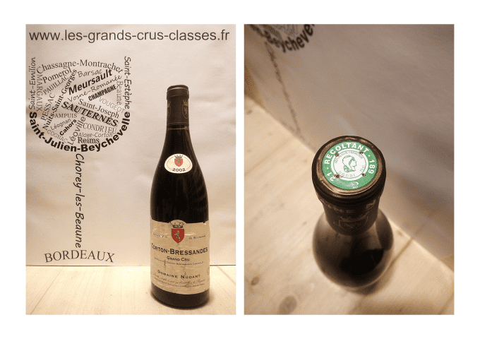 Corton-Bressandes 2002 – Domaine Nudant