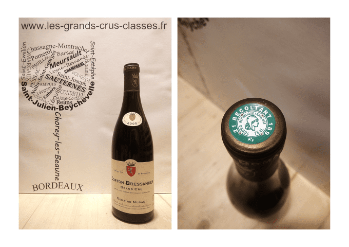 Corton-Bressandes 2005 – Domaine Nudant