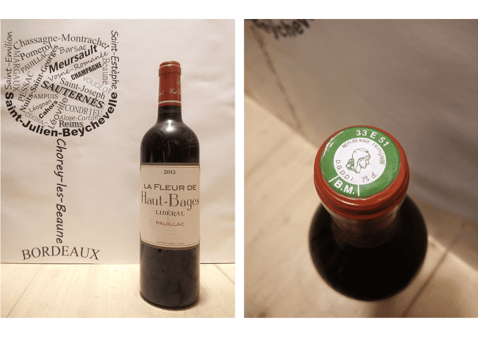 La Fleur de Haut Bages Libéral 2015