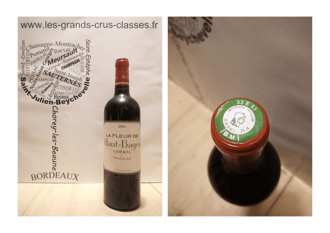 La Fleur de Haut Bages Libéral 2015