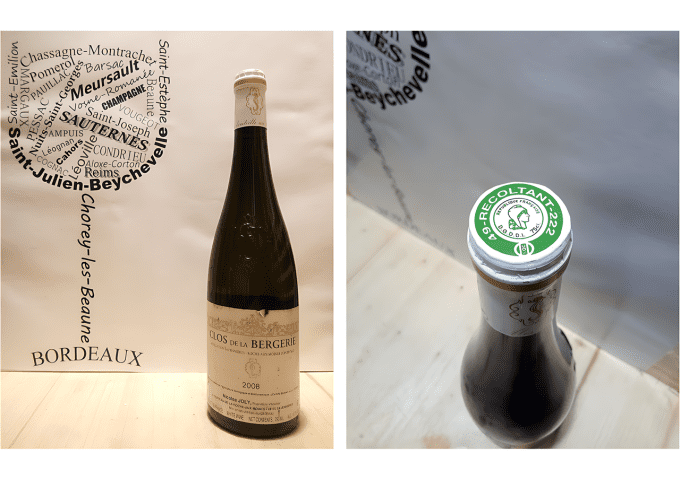 Savennières Roche aux Moines 2008 - Clos de la Bergerie - Nicolas Joly