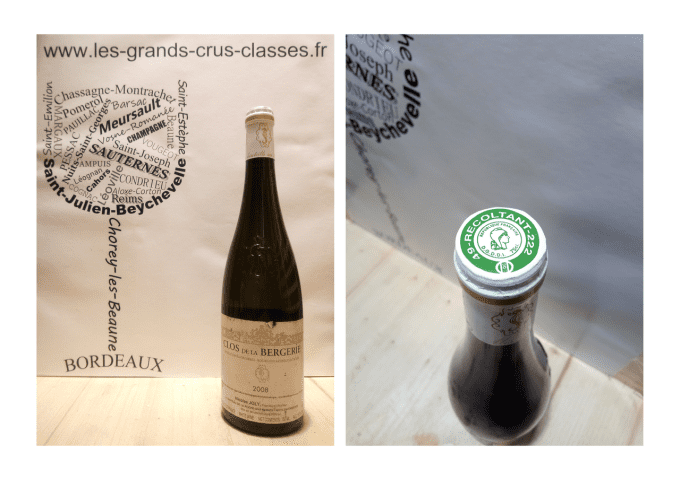 Savennières Roche aux Moines 2008 - Clos de la Bergerie - Nicolas Joly