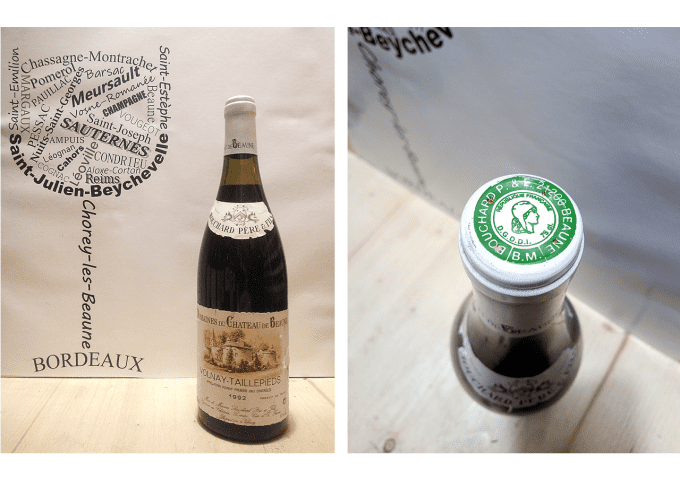 Volnay-Taillepieds 1992 - Domaines du Château de Beaune - Bouchard Père & Fils